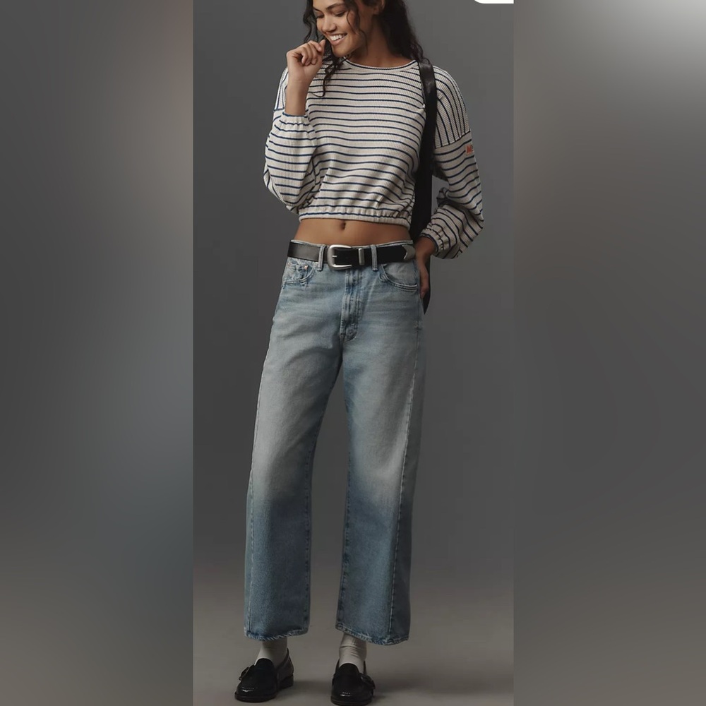 MOTHER “HALF PIPE ANKLE *WASH: THIS IS HOW I ROLL *SIZE 28 *NWT $268.00